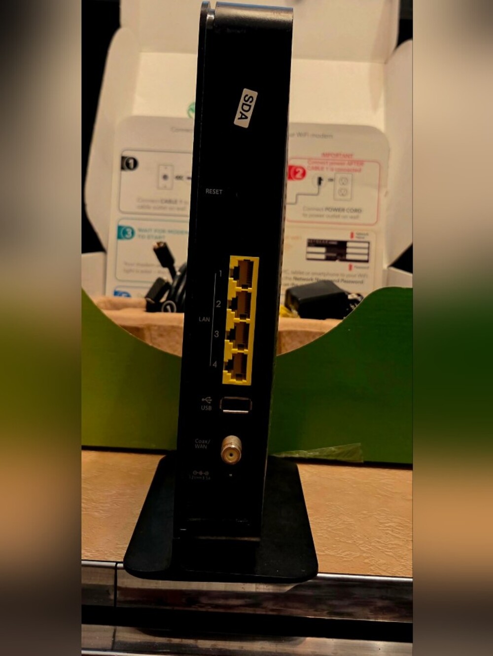Cox's High Speed Internet Set - Picture 8 of 8